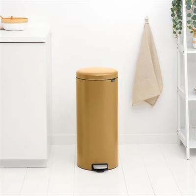 Newıcon Warm Gold Pedallı Çöp Kutusu 30 Lt 