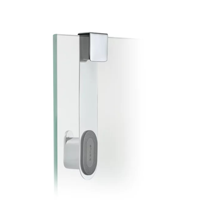 NEXIO Cam Duşakabin Askısı Paslanmaz Çelik Parlatılmış 14 cm