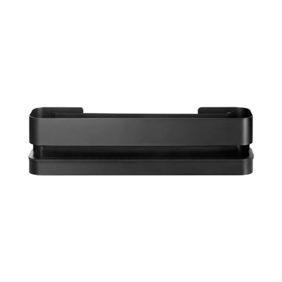 NEXIO Duş Sepeti Paslanmaz Çelik Siyah 34x8 cm