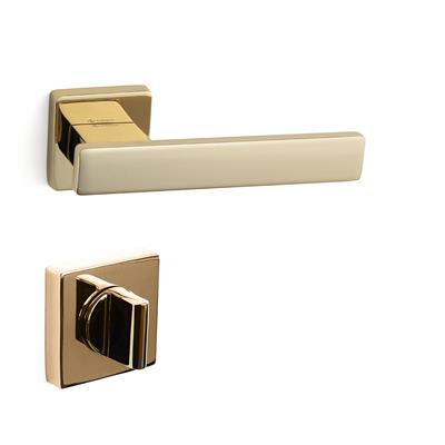 Norma Rozetli Kapı Kolu Takımı Altın Rengi