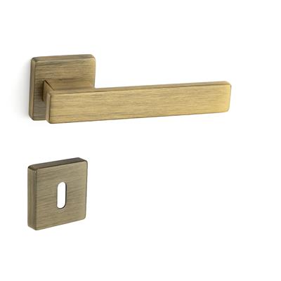 Norma Rozetli Kapı Kolu Takımı Antik Rengi