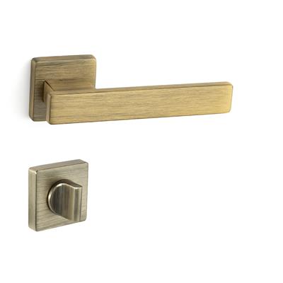 Norma Rozetli Kapı Kolu Takımı Antik Rengi