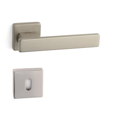 Norma Rozetli Kapı Kolu Takımı Saten Rengi