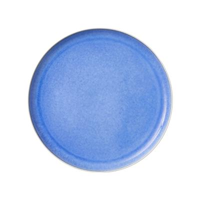 North Seramik Yemek Tabağı Mat Beyaz/Parlak Nehir Çap:27 Cm