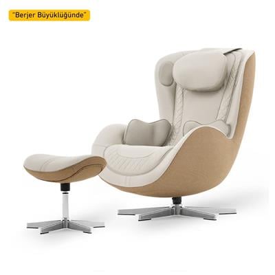 Nouhaus Nou Campo Masaj Koltuğu Sand White ( Bt Music-2 Yönlü Hoparlör )