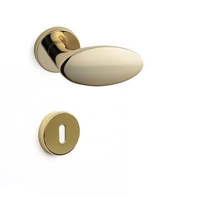 Oberon Rozetli Kapı Kolu Takımı Altın Rengi