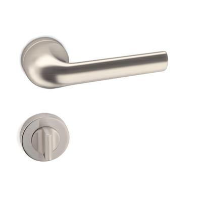 Odın Rozetli Kapı Kolu Takımı Saten Renk