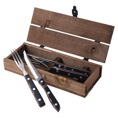 Old Farmer Classic Biftek Çatal, Bıçak Takımı 4 Parça - Paslanmaz Çelik