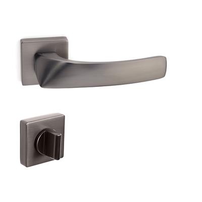 Orıon Rozetli Kapı Kolu Takımı Füme Renk