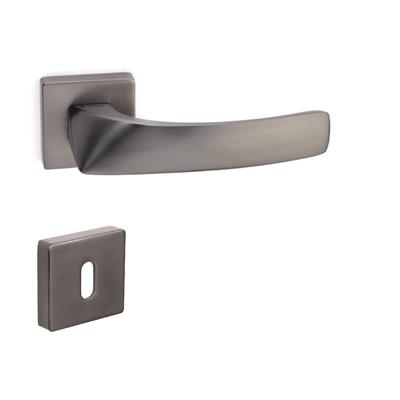 Orıon Rozetli Kapı Kolu Takımı Füme Renk