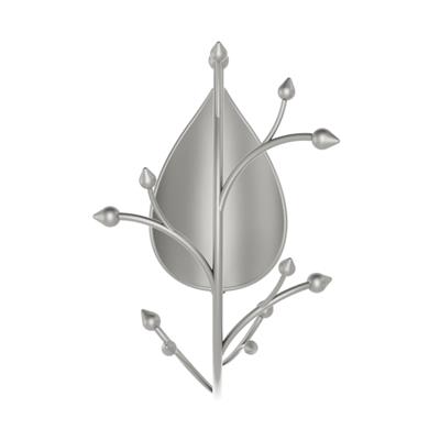 Orkide Takı Ağacı Gri Metal 36 Cm