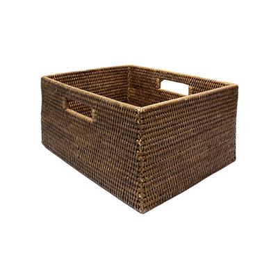 Orta Boy Depolama Sepeti Kahverengi 34x26x16 cm