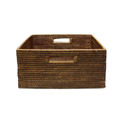 Orta Boy Depolama Sepeti Kahverengi 34x26x16 cm