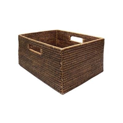 Orta Boy Depolama Sepeti Kahverengi 34x26x16 cm