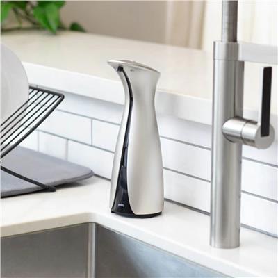 Otto Beyaz/Gri Sensörlü Sıvı Sabunluk