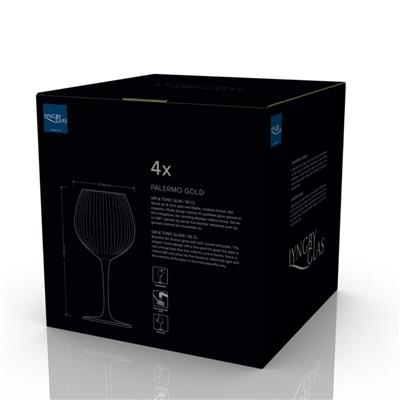 Palermo Gold Ginglas Kadeh 4 Adet 65 Cl