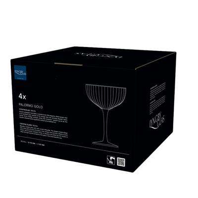 Palermo Gold Kokteyl Bardağı 4 Adet 31,5 Cl