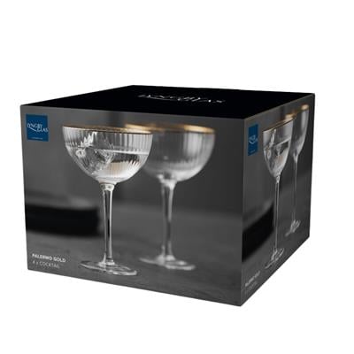 Palermo Gold Kokteyl Bardağı 4 Adet 31,5 Cl