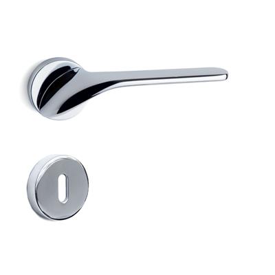 Palma Rozetli Kapı Kolu Takımı Krom Renk