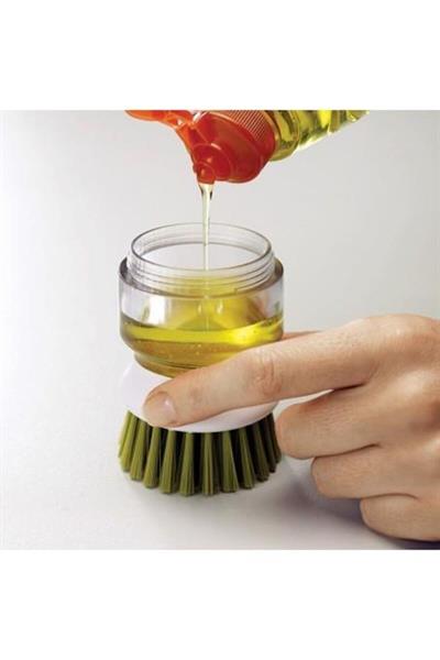 Palmscrub Deterjan Hazneli Bulaşık Fırçası Ve Standı