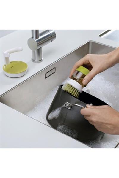 Palmscrub Deterjan Hazneli Bulaşık Fırçası Ve Standı