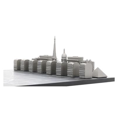 Parıs Paslanmaz Çelik Satranç Takımı