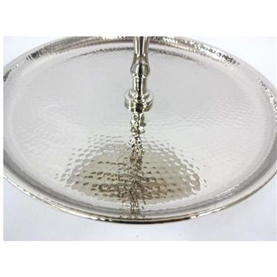 Paslanmaz Çelik 2 Katlı Servis Standı 31 Cm