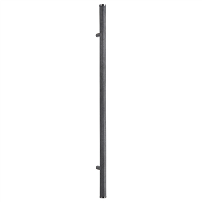 2li Set Paslanmaz Çelik Örme Çekme Kol PVD Kaplama Siyah 180 cm