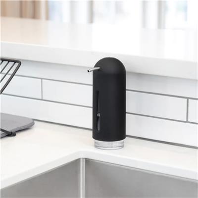 Penguın Siyah Pompalı Sıvı Sabunluk 355 mL