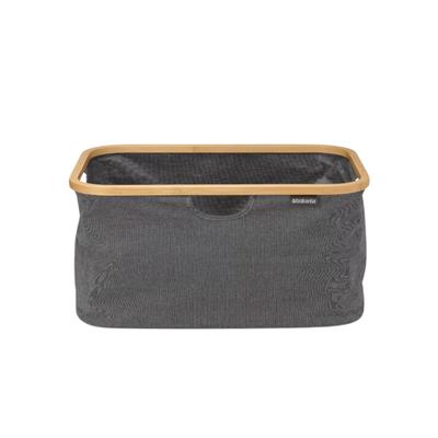 Pepper Black Katlanabilir Dikdörtgen Kumaş Çamaşır Sepeti 40 L