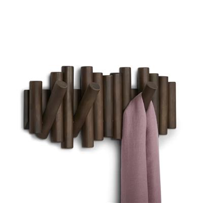 Pıcket Ceviz Rengi 5li Askılık 38 x 17 x 4 cm