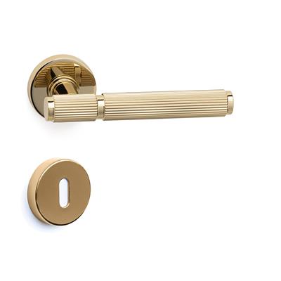 Pıxar-L Rozetli Kapı Kolu Takımı Altın Renk