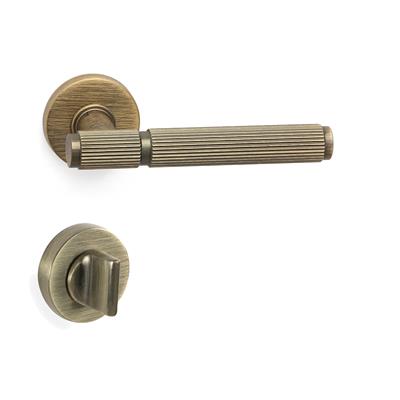 Pıxar-L Rozetli Kapı Kolu Takımı Antik Renk