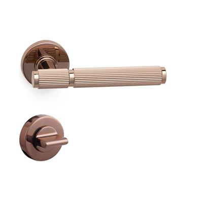 Pıxar-L Rozetli Kapı Kolu Takımı Rose Renk