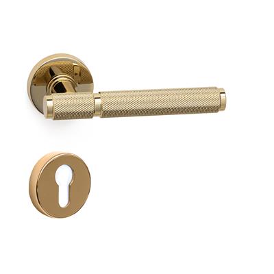 Pıxar-T Rozetli Kapı Kolu Takımı Altın Renk