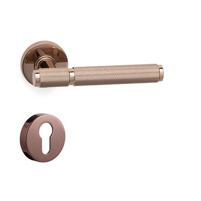 Pıxar-T Rozetli Kapı Kolu Takımı Rose Renk