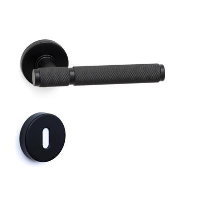 Pıxar-T Rozetli Kapı Kolu Takımı Siyah Renk