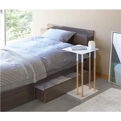 Plain Beyaz Yan Sehpa