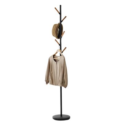 Plaın Ayaklı Siyah Askılık 177 cm