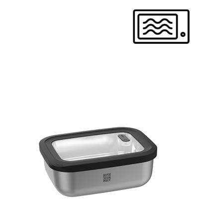 Provıdo Gıda Saklama Kabı Dikdörtgen 600 Ml Paslanmaz Çelik