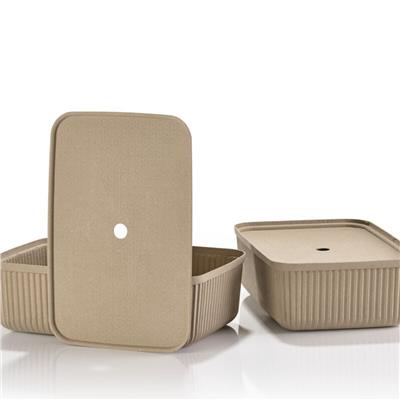 Pulp 2Li Saklama Kutusu 17 L Çamur Rengi 48 x 32 x 15 cm