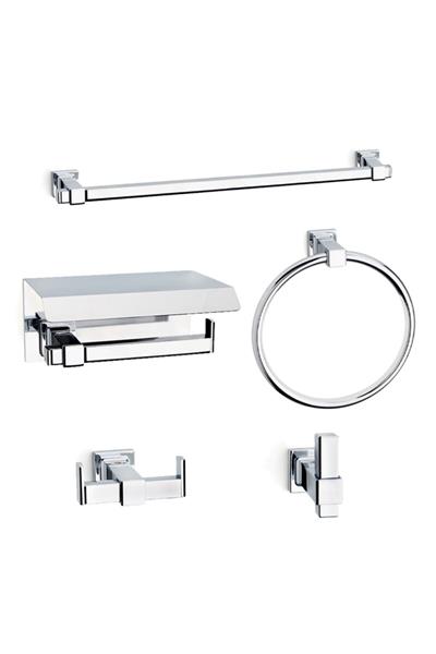 Q-Lıne Uzun Havluluk Krom Renk 36X73X607 Mm