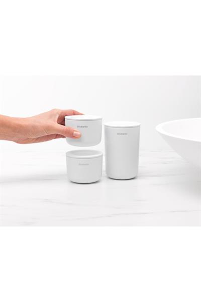 Renew Whıte 3Lü Kapaklı Plastik Düzenleyici