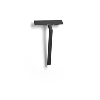 Rim Cam Sileceği Siyah 22 cm + Duvara Montaj Aparatlı