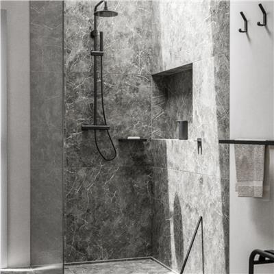 Rim Cam Sileceği Siyah 30 cm + Duvara Montaj Aparatlı