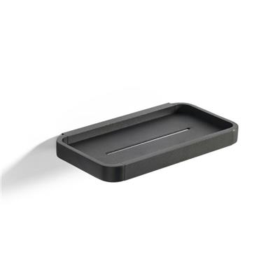 Rim Dikdörtgen Duş Rafı Siyah 22x11x2 cm