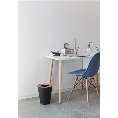 Rin Elips Siyah Çöp Kovası 10 Litre