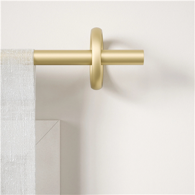 RINGLET Tekli Perde Çubuğu 107-305 cm Altın
