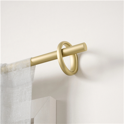 RINGLET Tekli Perde Çubuğu 107-305 cm Altın