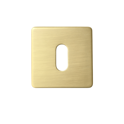 RO11 Kapı Kolu Rozeti Renk Oda Mat Altın Renk 52x52x9 mm